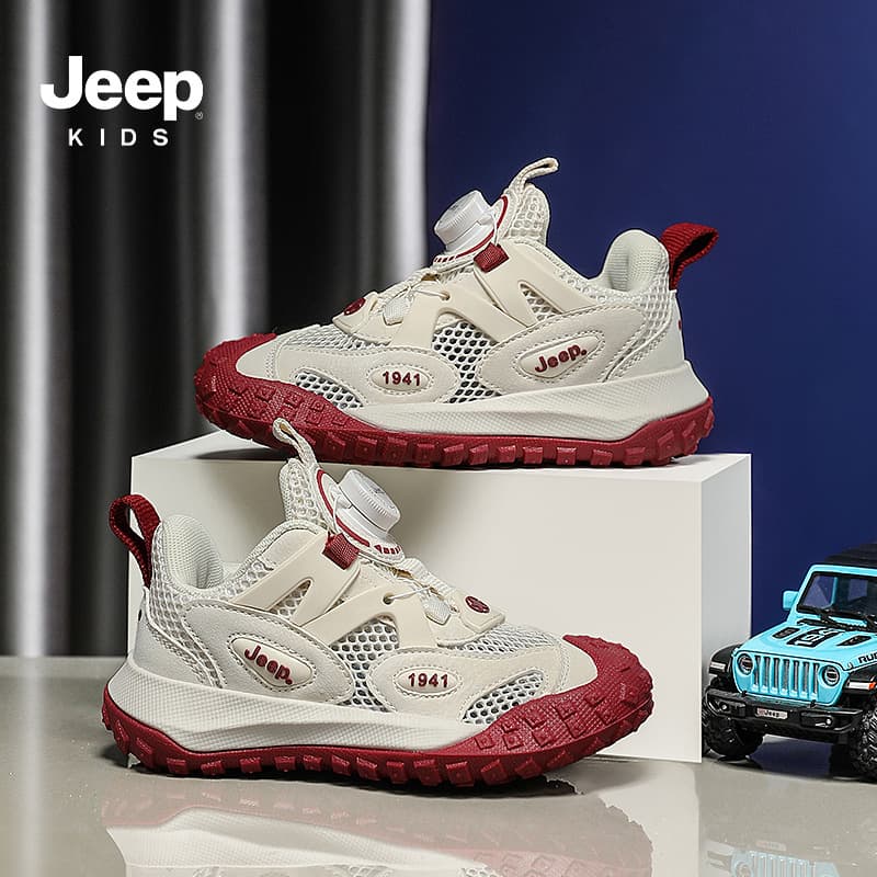 Jeep, fashionable mesh breathable lightweight sneakers for boys, Model Year 2024, soft sole 4
