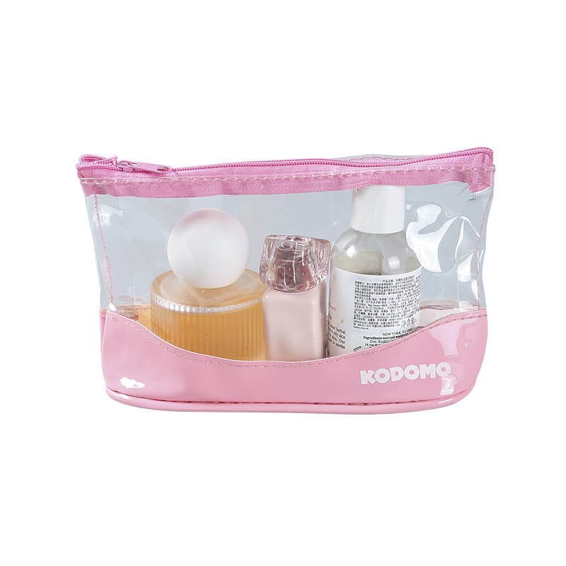 Cosmetic bag PVC with zipper, organizer bag, pack, travel bag, custom-made 5