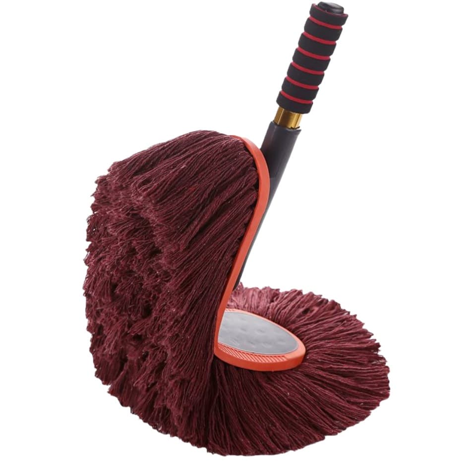 Cotton trailer, telescopic mop, duster for car, brush 5