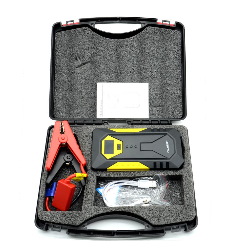 Automobile emergency start power supply Multi-function car with power bank 12V car motorcycle starter 3