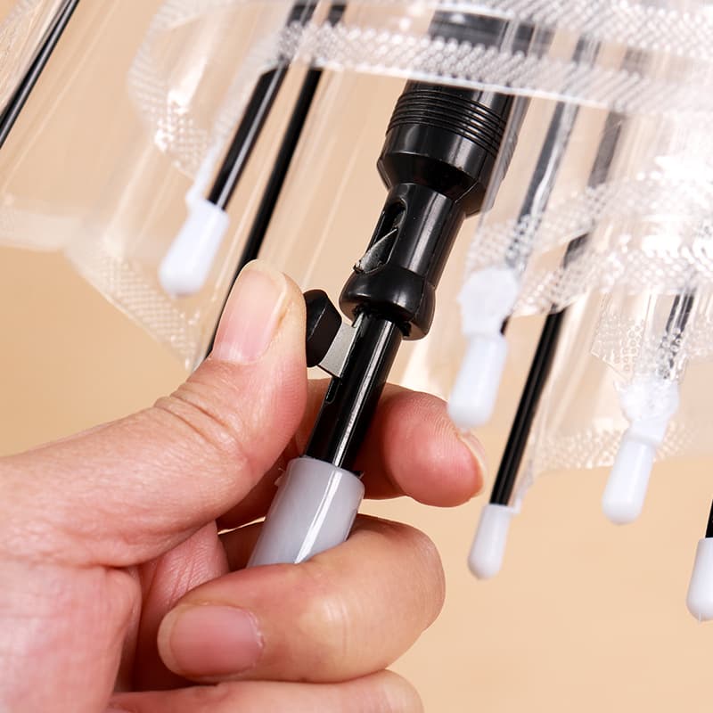 (Wholesale), plastic automatic high quality umbrella 4