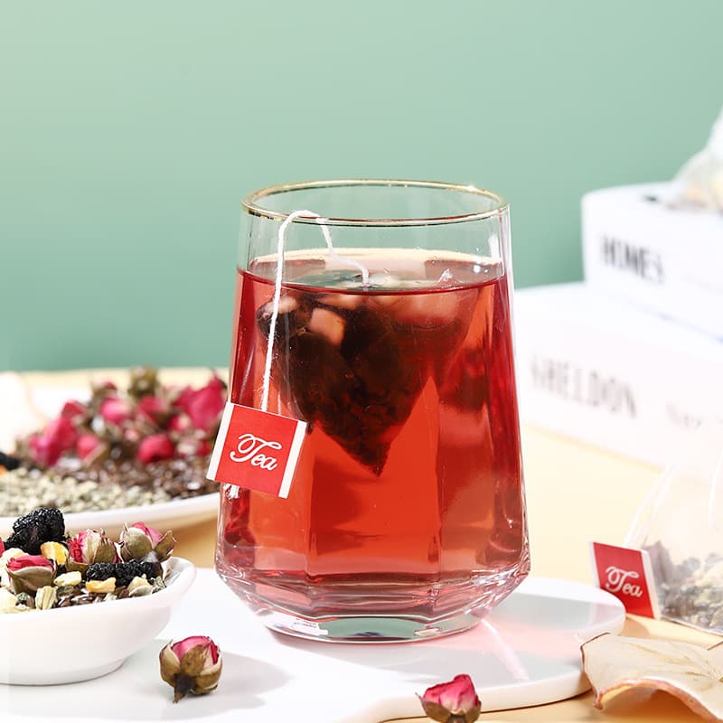 Apple Rose Lotus Leaf Tea Women's Tea Combination Triangular Bag Scented Tea OEM Processing DouKuai Hot Selling Manufacturer Distribution 4