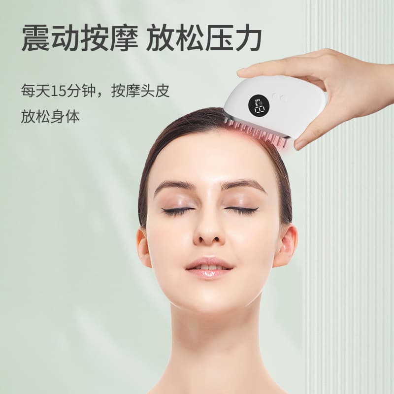 Massager for scalp, for hair care, vibration, healthy hair 4