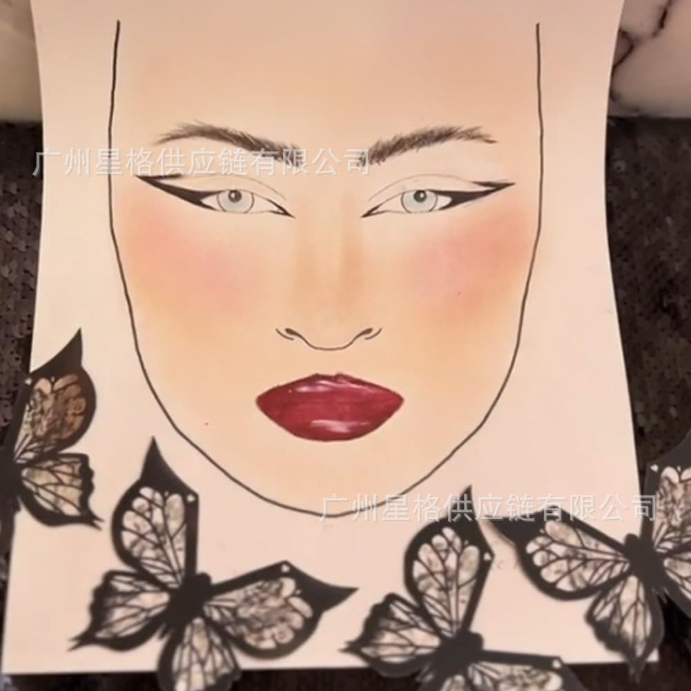 Butterfly, (Cross-border trading), eye pencil, liner, mold, Amazon, new collection 3