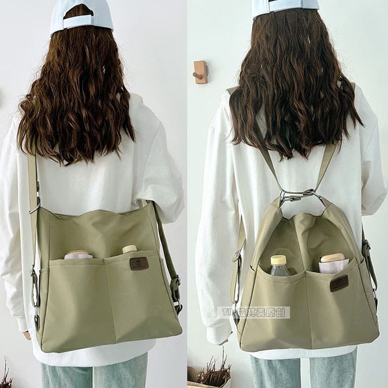 Backpack, shoulder bag, capacious one-shoulder bag, city style 2