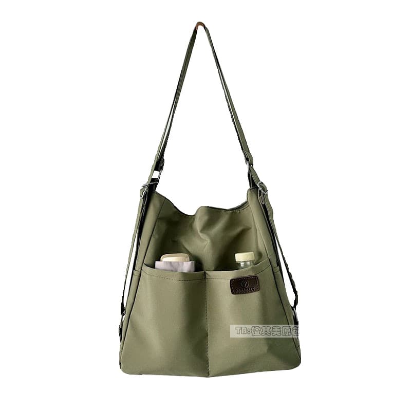 Backpack, shoulder bag, capacious one-shoulder bag, city style 5