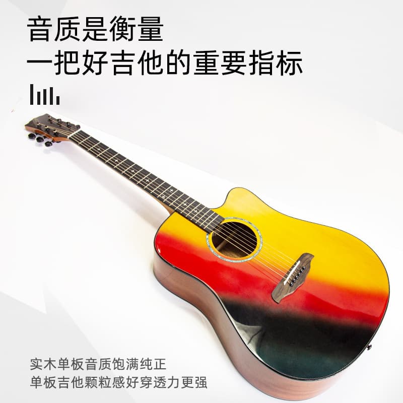 36 40 41 Inch Spruce Mahogany Acoustic Guitar Factory Direct 3