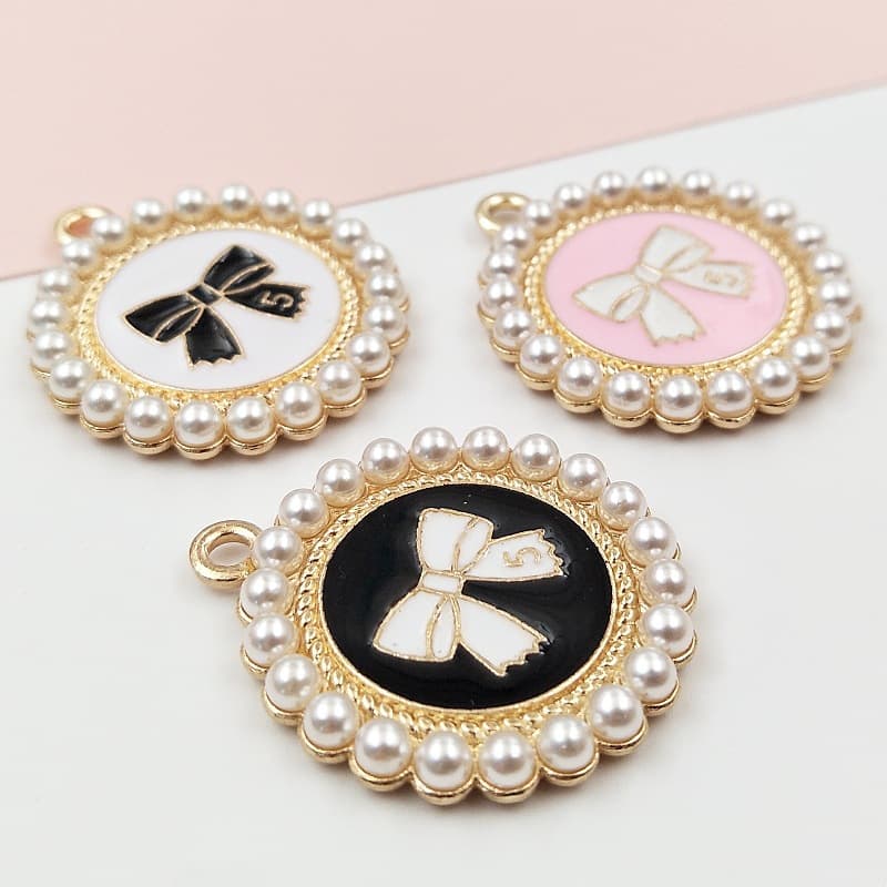 Mountain tea pearl, accessory with accessories, bag, bow tie, golden phone case, new collection, flower decoration 2