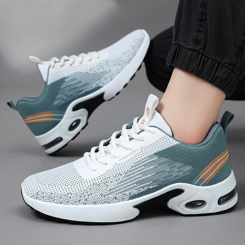 (Wholesale), (Cross-border trading), fashionable universal soft heel, sports shoes, direct factory sales, soft sole, made with flyknit technology 2