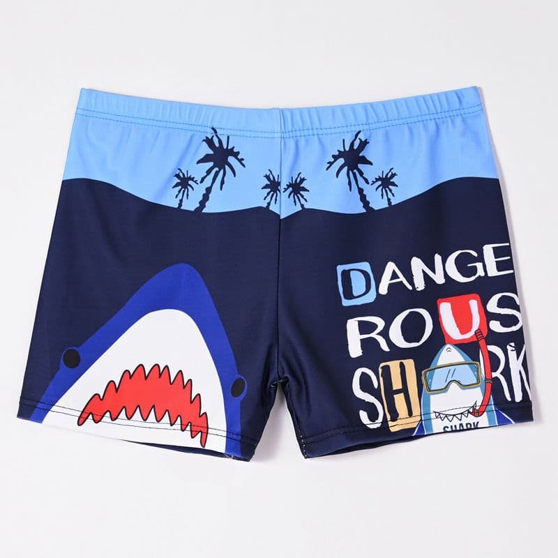 Children's cartoon beach trousers for boys for swimming, 8-12 years, for teenagers, plus size, direct factory sales
