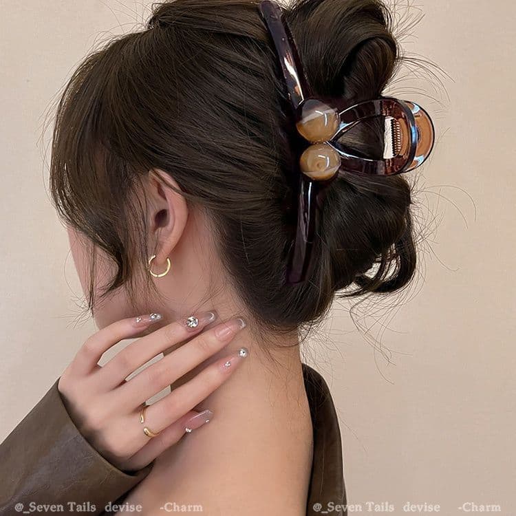 Big crab pin, shark, hair accessory, new collection, high-quality style 3