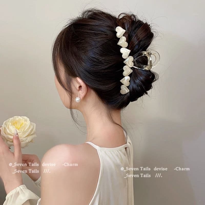 Big crab pin, shark, hair accessory, new collection, high-quality style 4