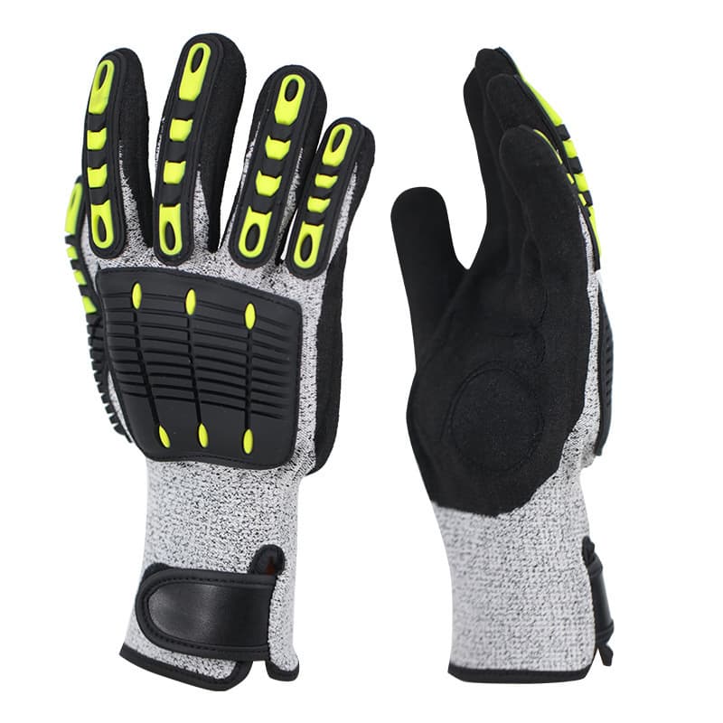 Shockproof gloves, wear-resistant piercing, mechanical protective stickers, collision protection 5