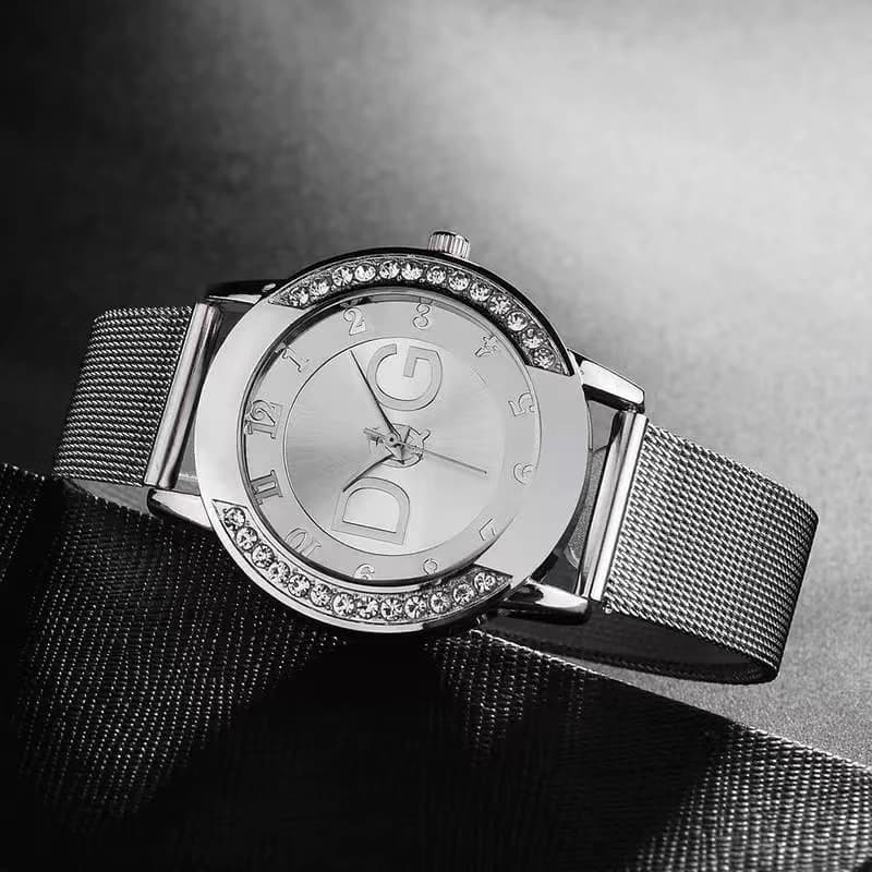 (Wholesale), steel belt, men's women's quartz swiss watch, Birthday gift 2