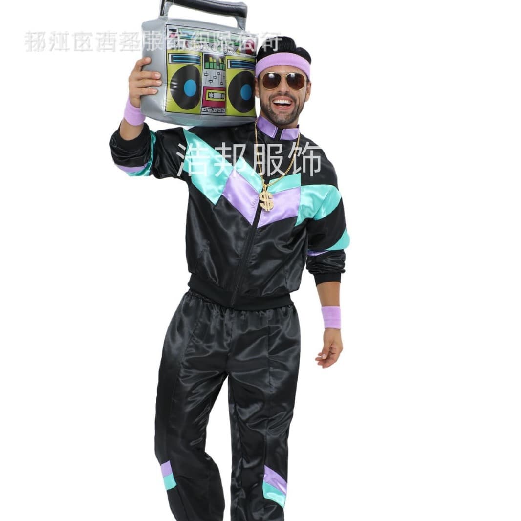 Clothing 70s retro disco costume party stage performance clothing wholesale 4