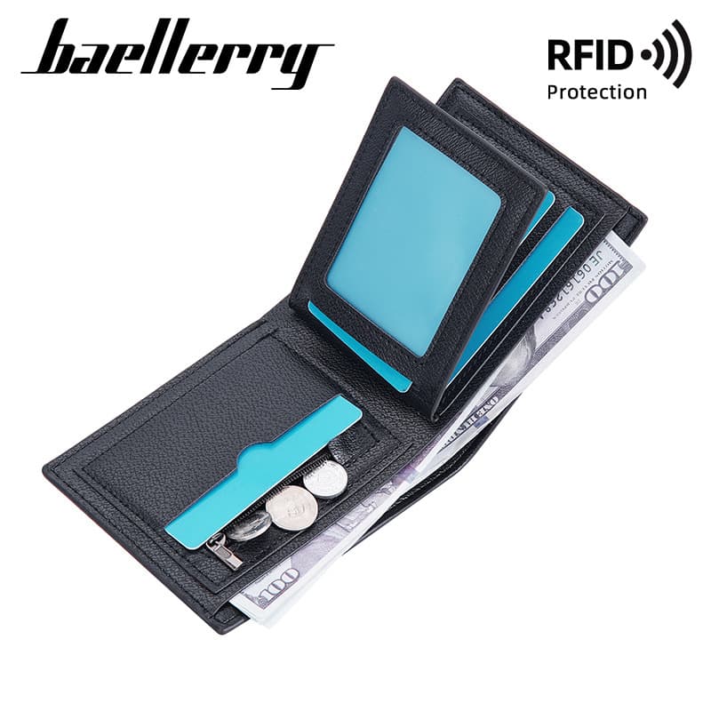 (Cross-border trading), short retro minimalistic matte wallet 2