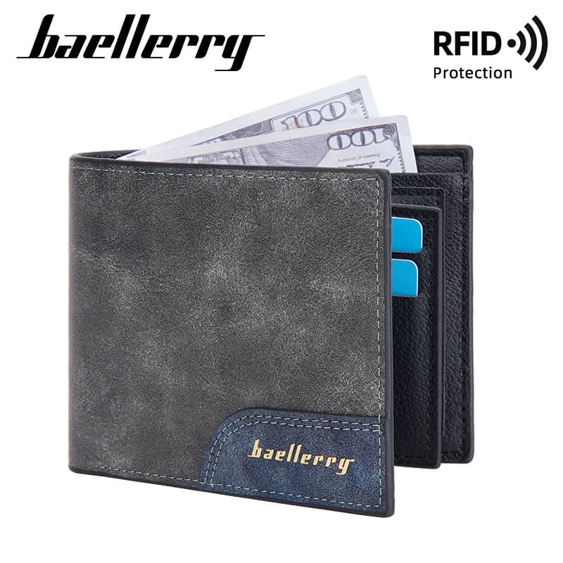 (Cross-border trading), short retro minimalistic matte wallet