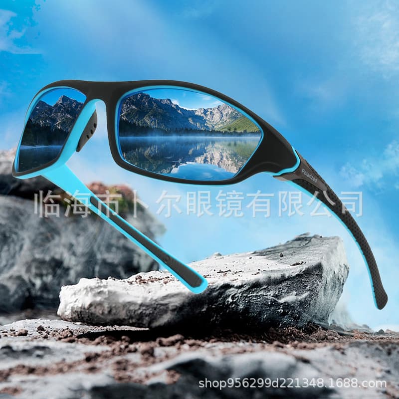 D120 new cross -border polarizer night vision sports model outdoor ride glasses protective running color sunglasses man 4