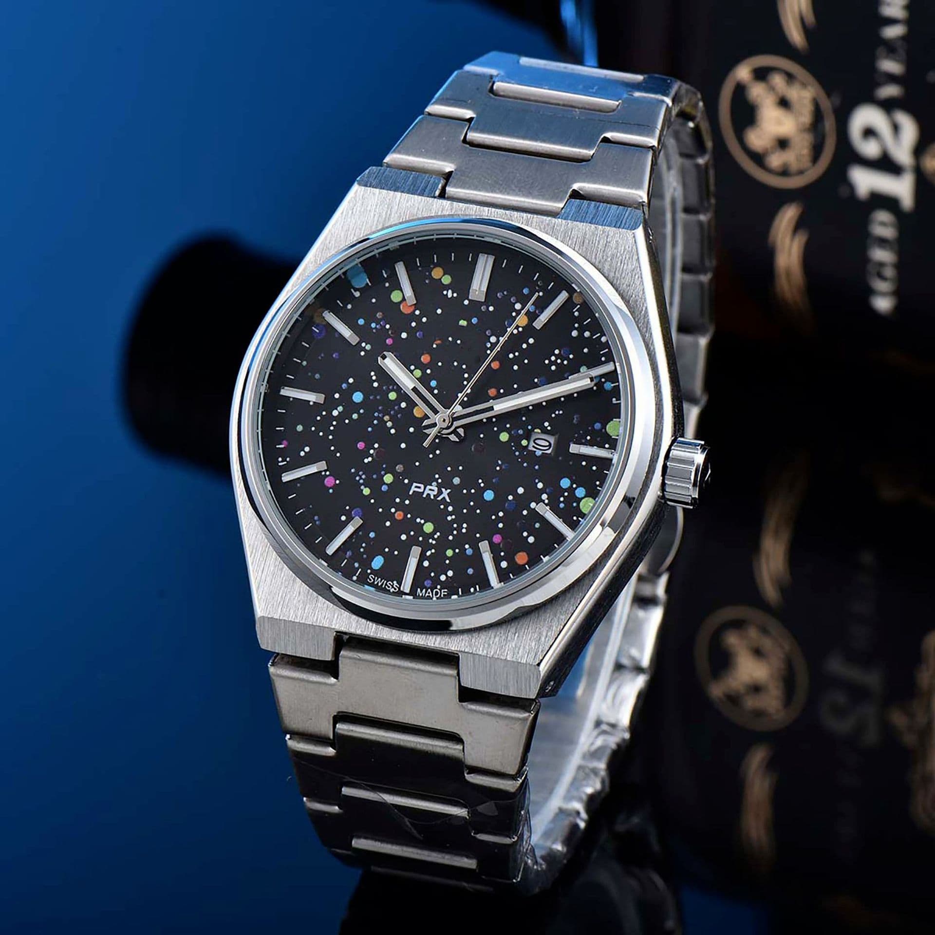 (Cross-border trading), classic fashionable waterproof universal watch for men and women, simple and elegant design 3