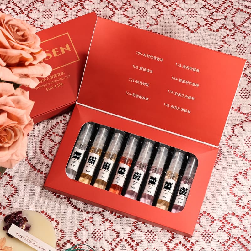 Perfume sample, gift box, fresh cute set with a light fragrance strongly flavoured, long-term effect 2