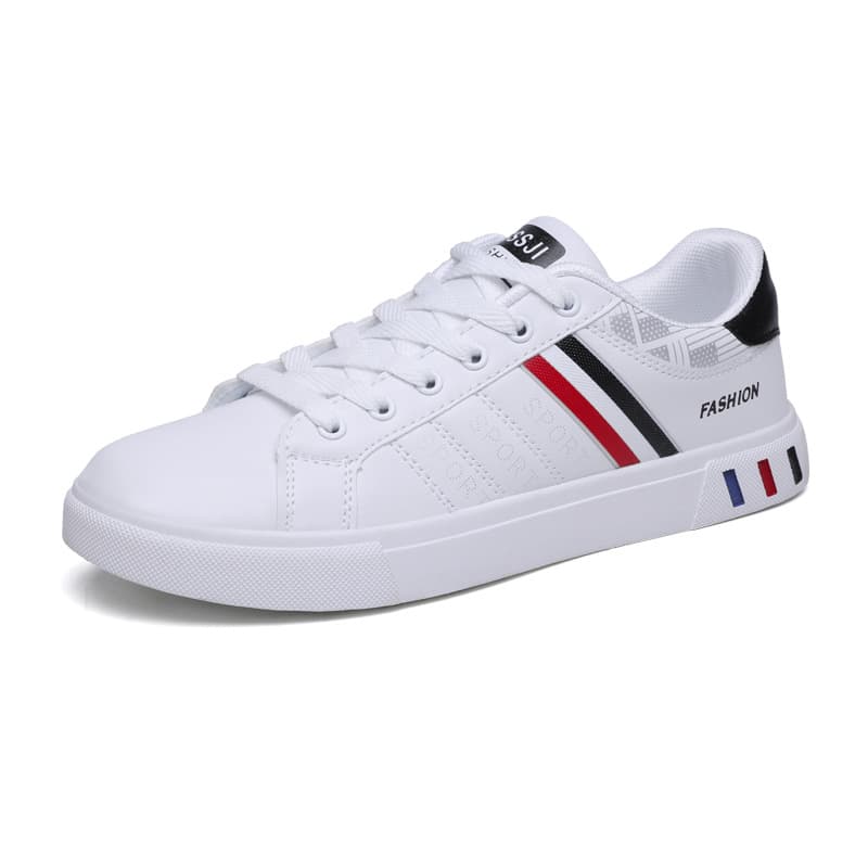 (Cross-border trading), men's trend casual footwear for leisure, breathable low extra large white sneakers, trend of season, plus size 4