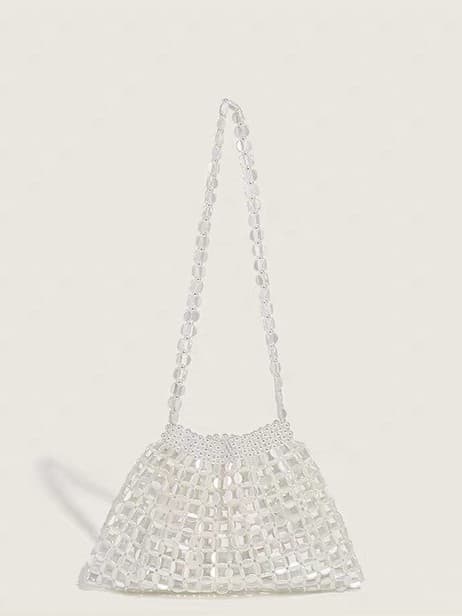 Retro shiny shoulder bag, one-shoulder bag 5