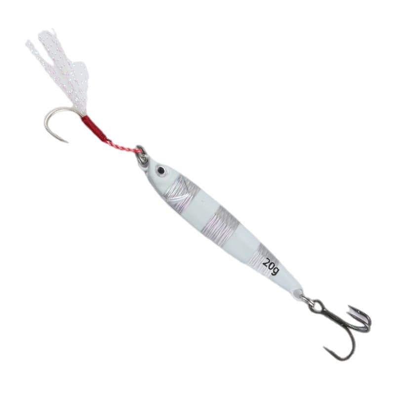 Night -light shore ironing board quickly pulls the road sub -bait fake bait fake bait sacral cow fish, night fishing double hook long horse brand fake bait 5
