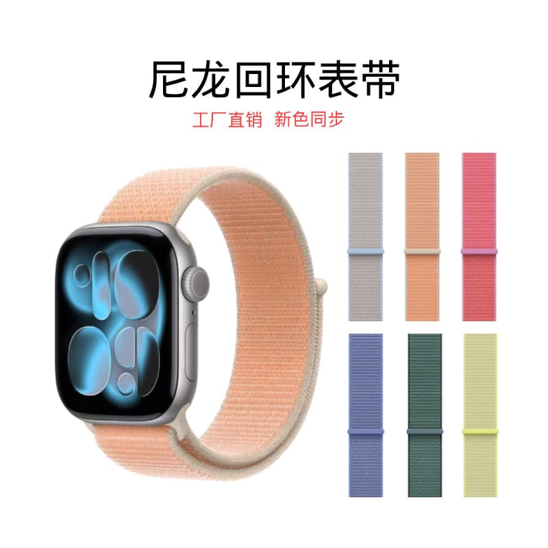 Apple Watch S10/S9 Nylon Loop Woven Sport Band 1