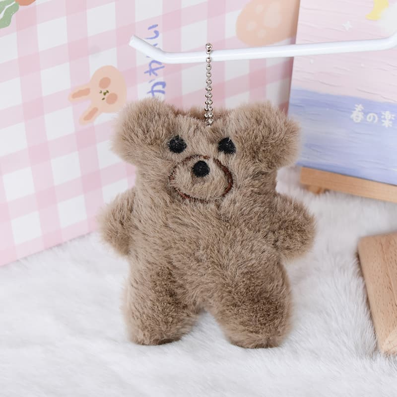 Cartoon plush pendant, minifigure, hair accessory, brooch, bag with accessories 4