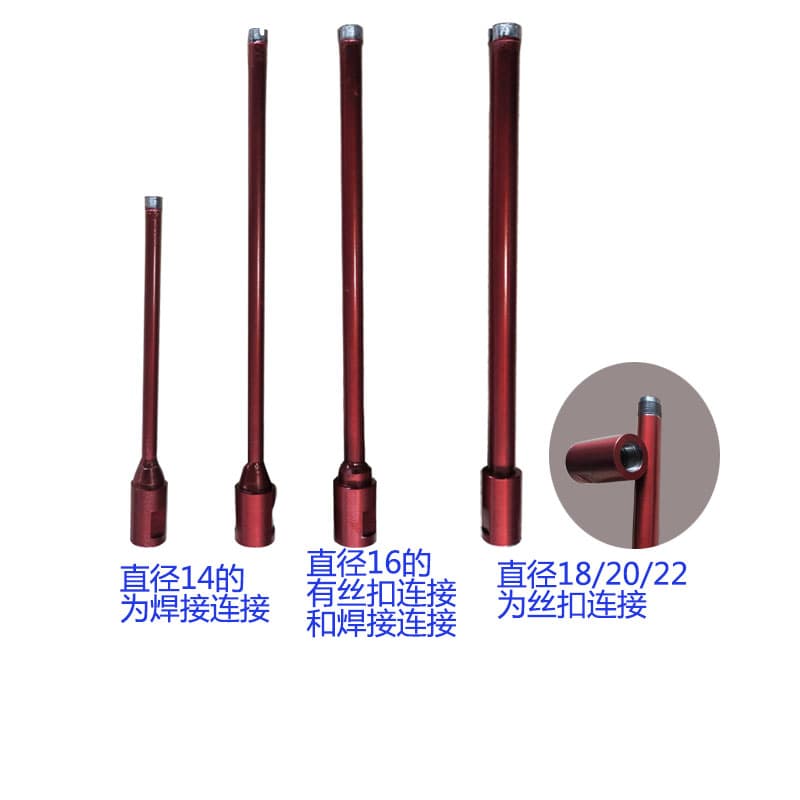6E3X small diameter 14mm diamond water drill bit concrete water pipe hood opening drilling water drill bit 4
