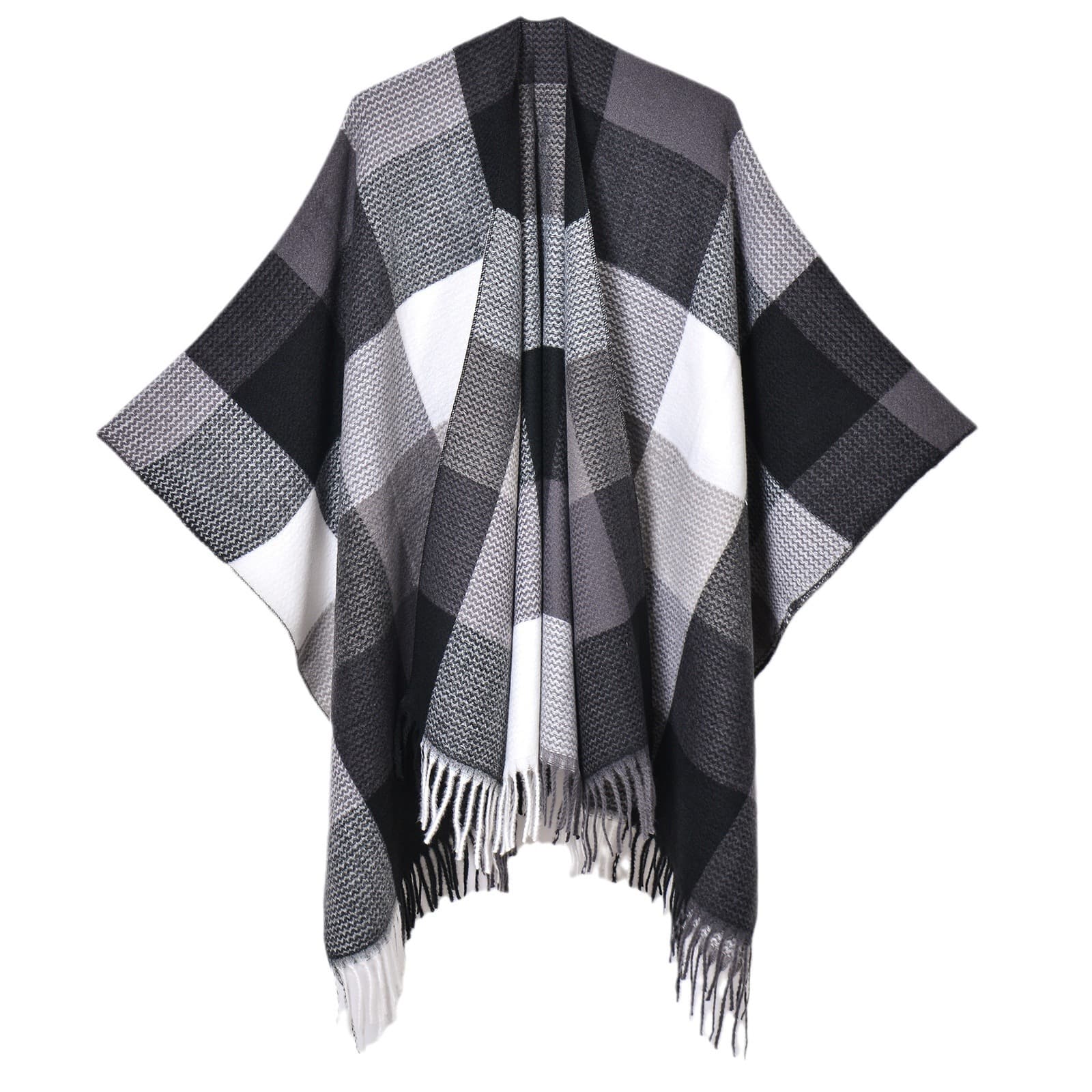 Classic fashionable cloak, demi-season keep warm trench coat for traveling, European style 4