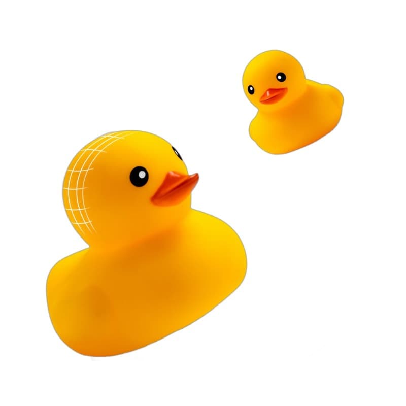B.Duck, toy for bath, swimming pool play in water for boys and girls, anti-stress, makes sounds, internet celebrity, duck 5