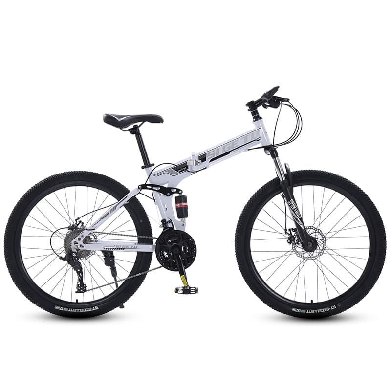 (Cross-border trading), folding mountain handheld bike with brake system for cycling for students 5
