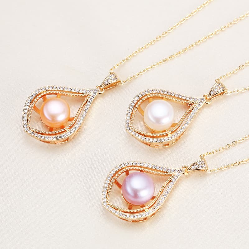 (Cross-border trading), fashionable necklace from pearl, pendant 2