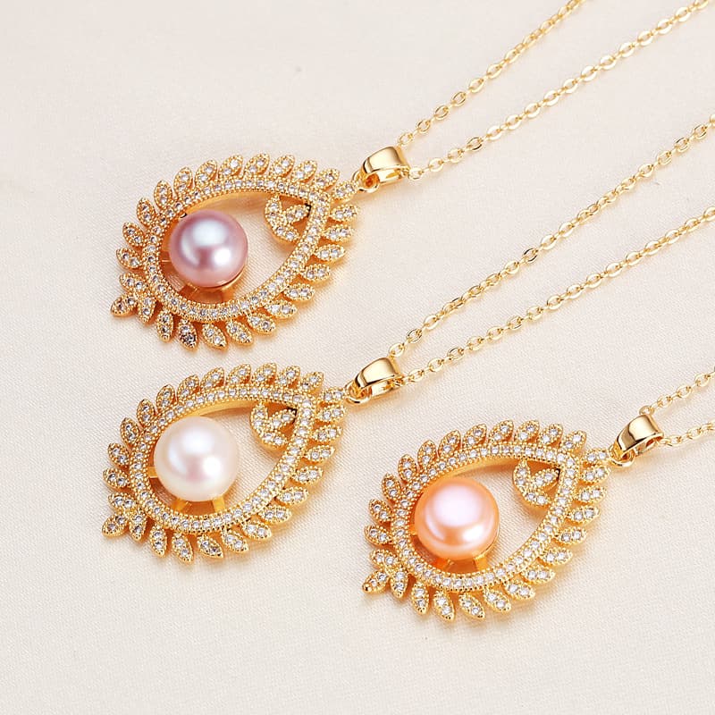 (Cross-border trading), fashionable necklace from pearl, pendant 3