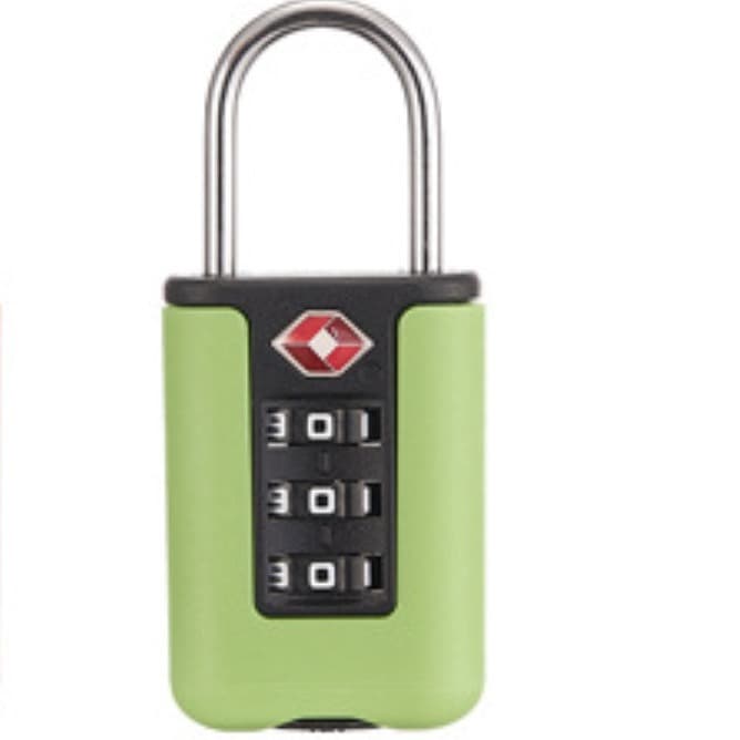 New cross-border customs lock travel bag lock mini color block bag password padlock TSA336 customs password lock 4