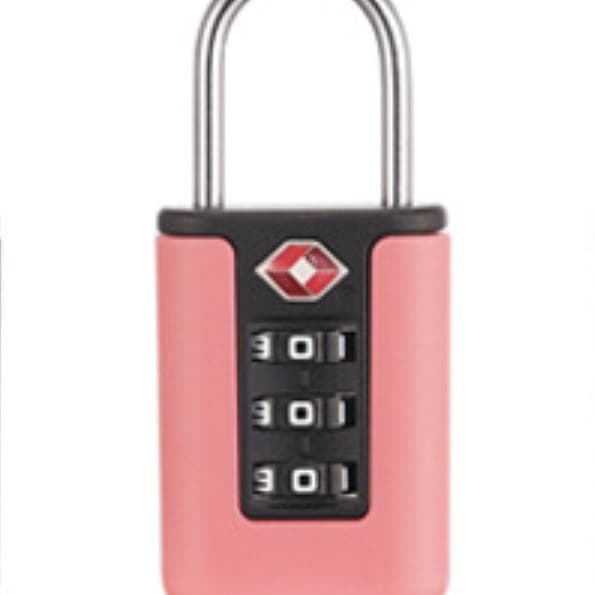 New cross-border customs lock travel bag lock mini color block bag password padlock TSA336 customs password lock 5