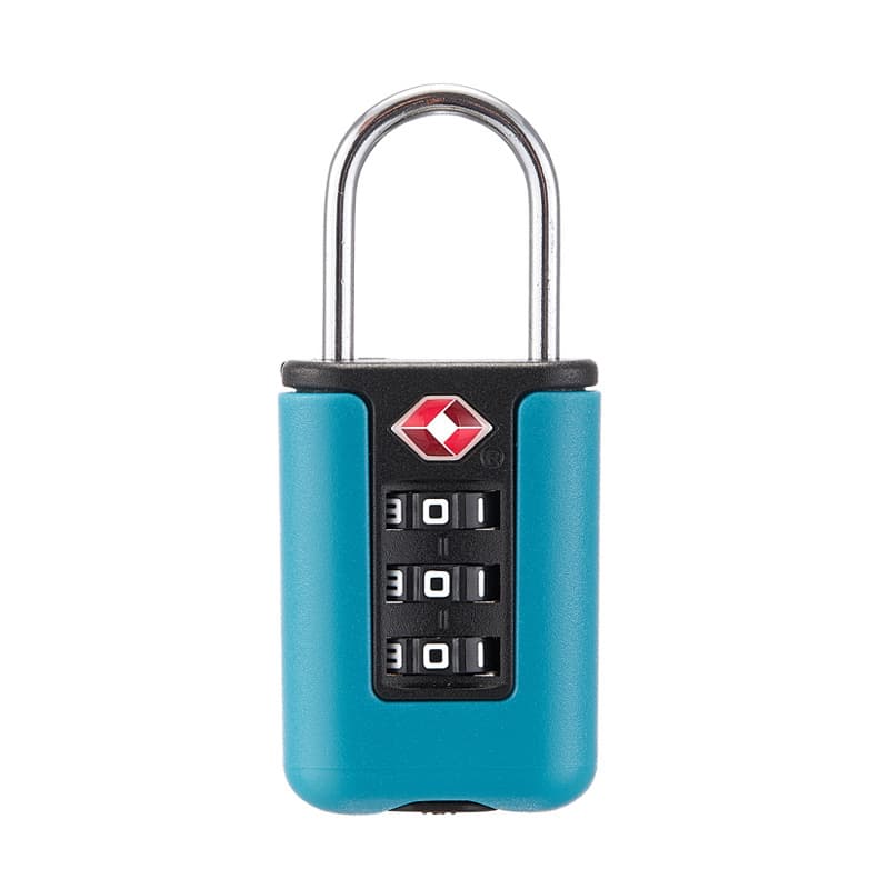 New cross-border customs lock travel bag lock mini color block bag password padlock TSA336 customs password lock 1