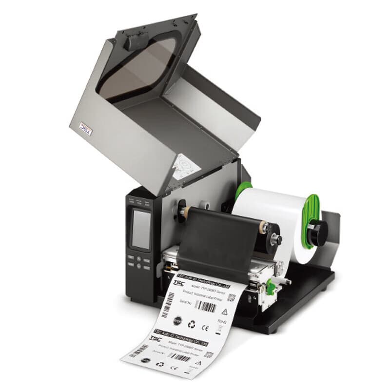 TSC Putted half -label printer wide -width label printer wide -frame power label industrial barcode printer 5