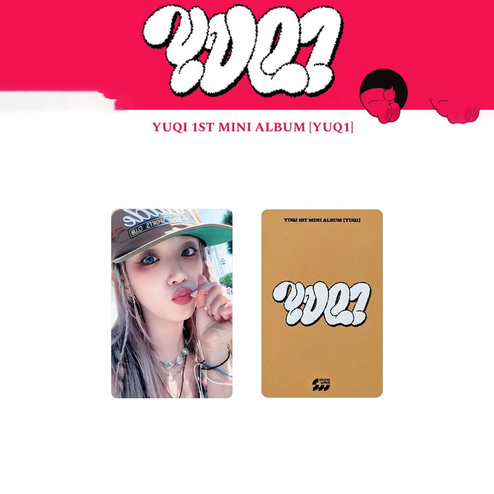 [宋雨琦YUQI 1st Mini Album YUQ1专辑周边小卡 K4特典小卡EVENT] 5