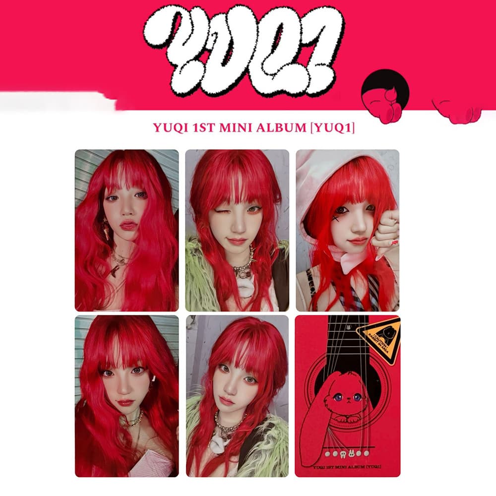 [宋雨琦YUQI 1st Mini Album YUQ1专辑周边小卡 K4特典小卡EVENT] 7