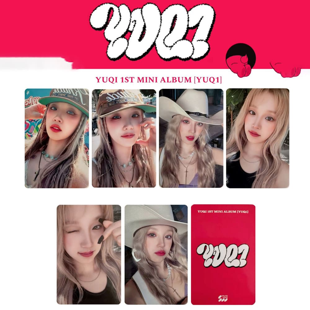 [宋雨琦YUQI 1st Mini Album YUQ1专辑周边小卡 K4特典小卡EVENT] 8