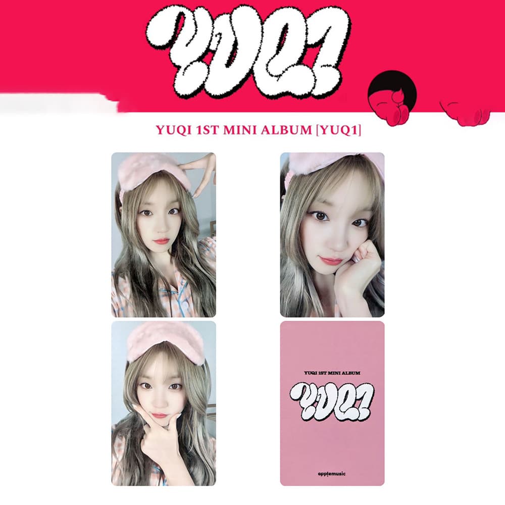 [宋雨琦YUQI 1st Mini Album YUQ1专辑周边小卡 K4特典小卡EVENT] 10
