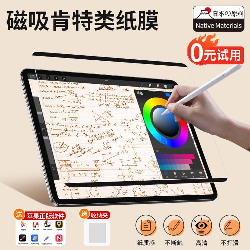 Suitable for TABS9FE disassembly paper film Galaxy S9 Ultra scrub painting paper sensor writing film 3
