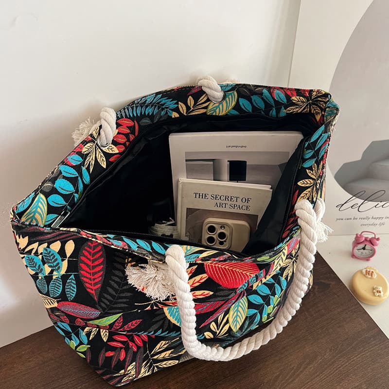 Beach ethnic fashionable bag strap one shoulder, ethnic style, simple and elegant design, one-shoulder 4