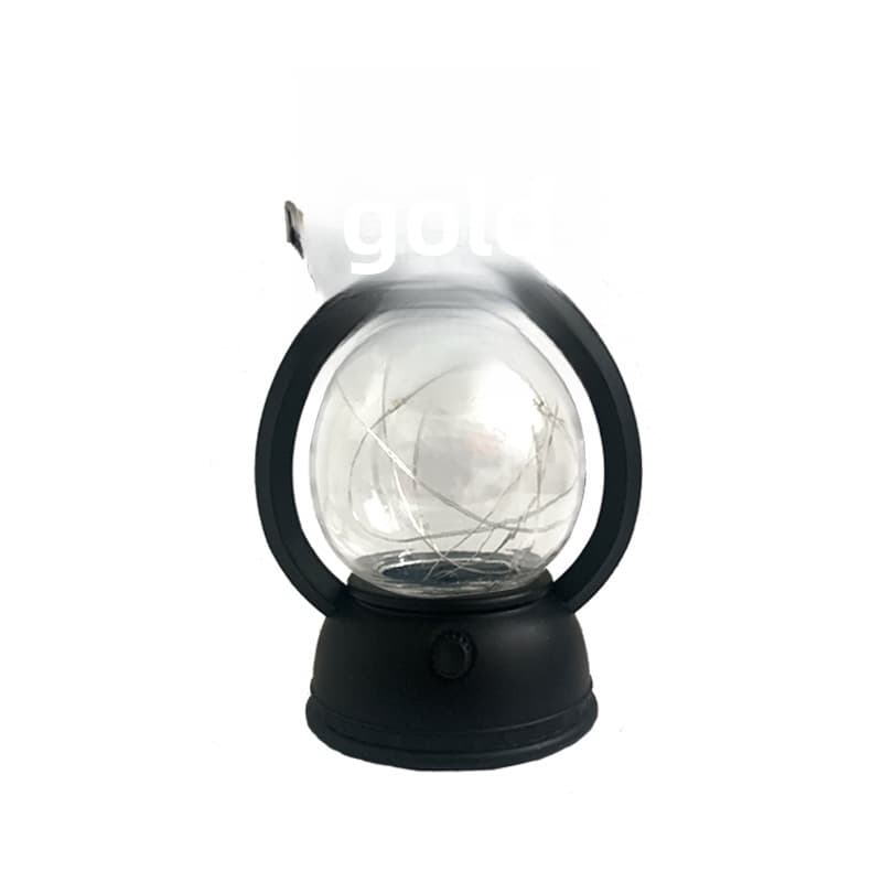 Retro pony lantern LED electronic candle lamp portable kerosene lamp creative holiday decoration atmosphere small ornaments 5
