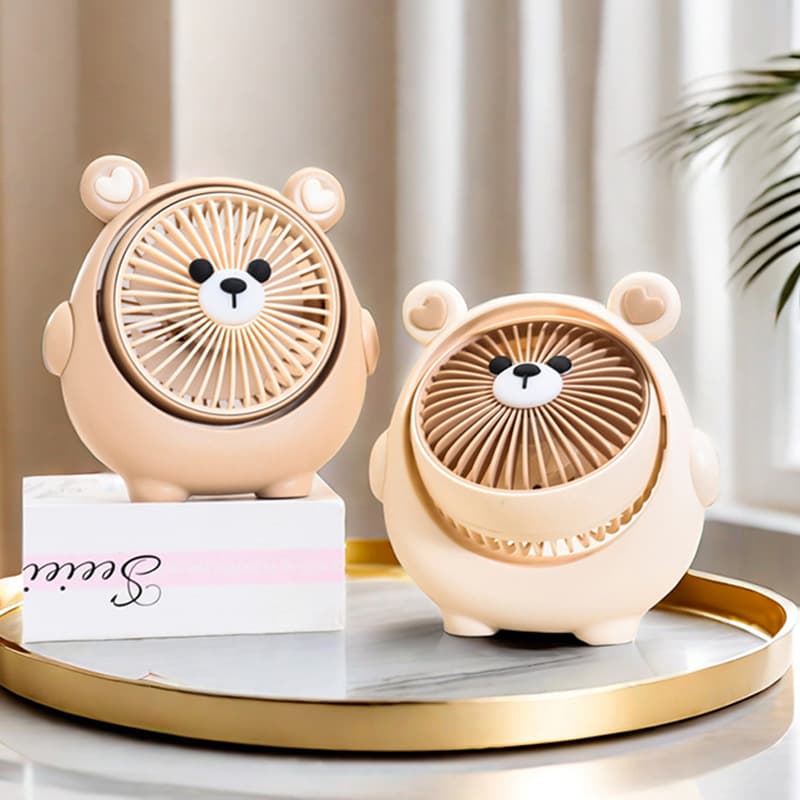 Cute adjustable bedside handheld air fan for bed, new collection 1