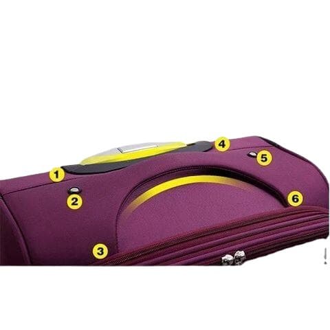 Universal suitcase for men and women, oxford cloth, 20 inch, 26 inch, 30 inch 5