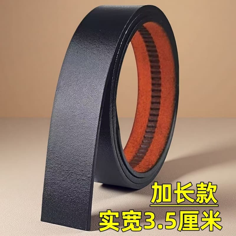 Leather men's belt, genuine leather 1