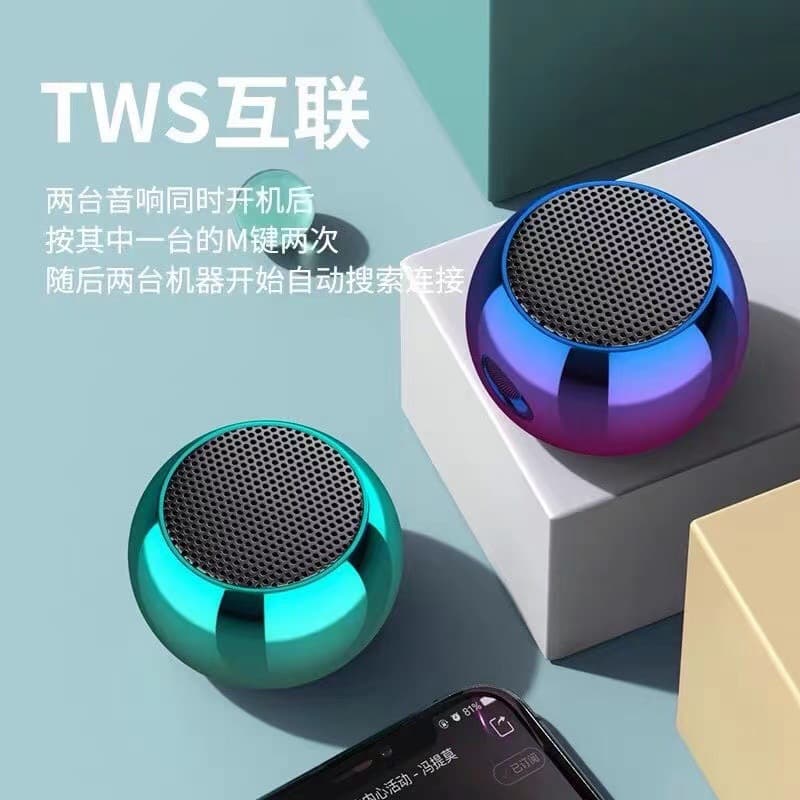 Two-color handheld small speakers, bluetooth 4